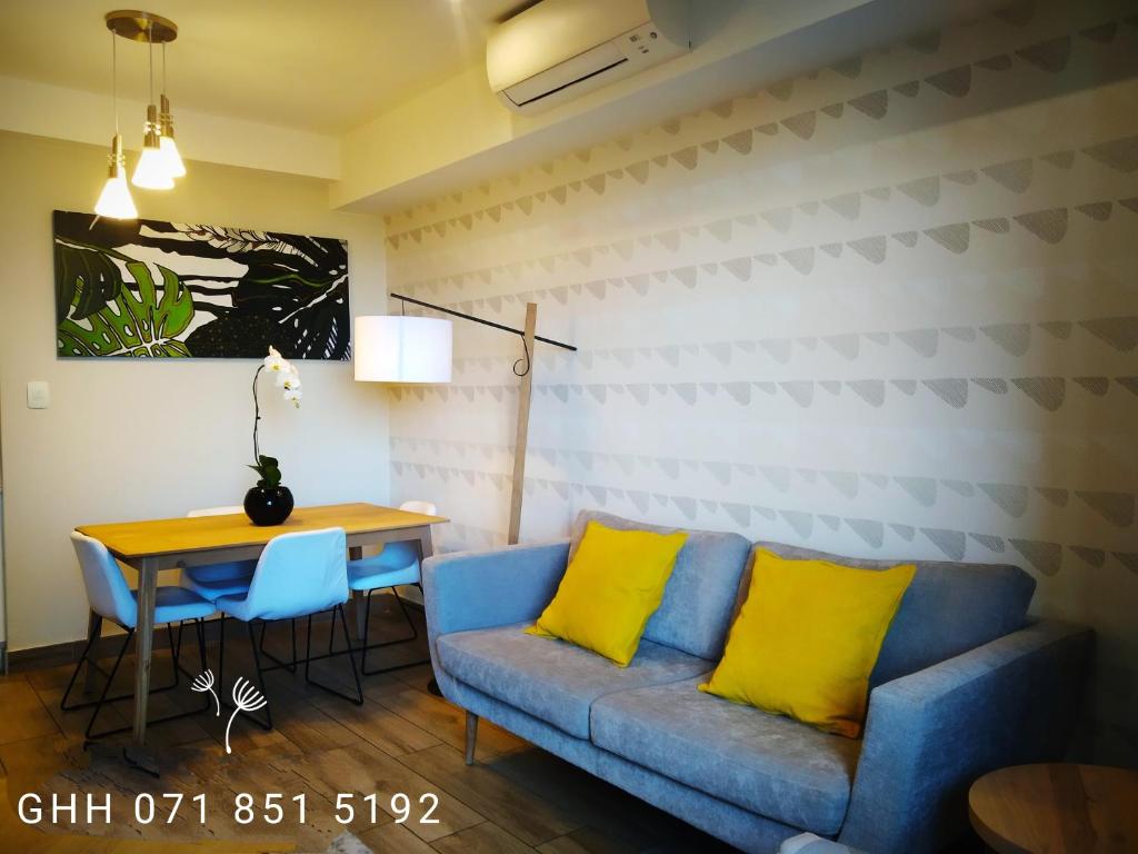 Posezení v ubytování Regency Apartment