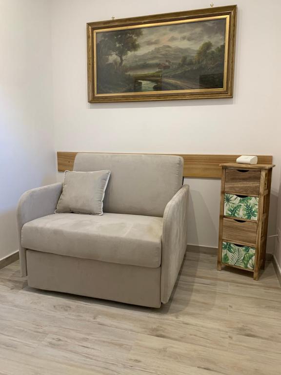 Posezení v ubytování Hedera Capri B&B