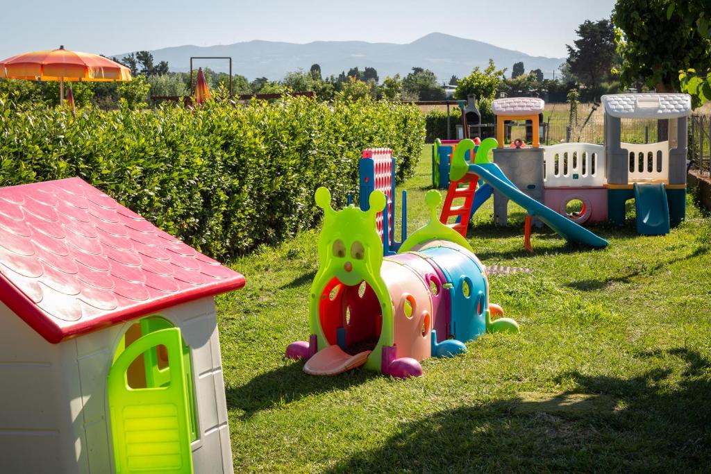 Laste mänguala majutusasutuses Borgo Verde