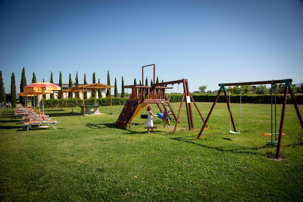 Laste mänguala majutusasutuses Borgo Verde