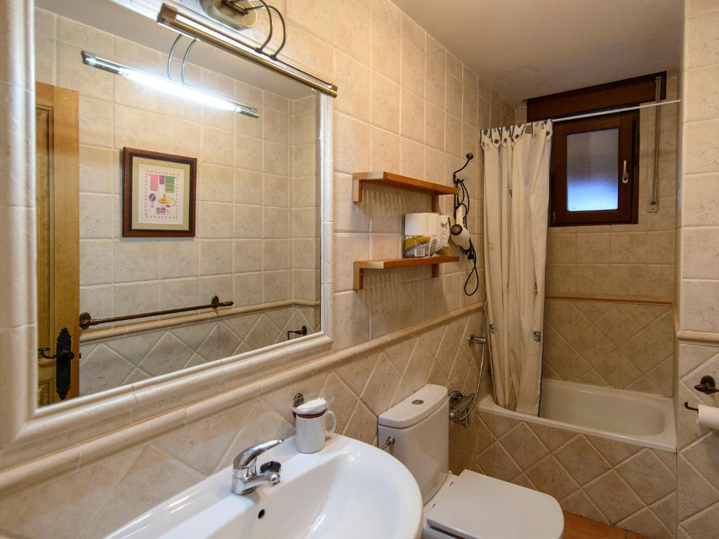 Kúpeľňa v ubytovaní El Casar del Puente