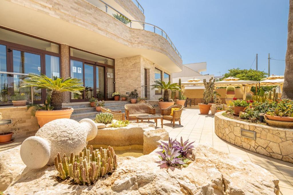 Zahrada ubytování Hotel Salento Mirfran