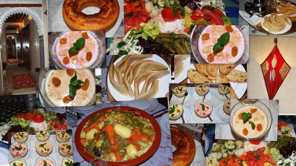 Menjar al riad o a prop