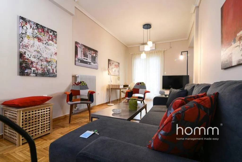 Central homm Apartment next to Ambelokipi metro, Athens, Greece