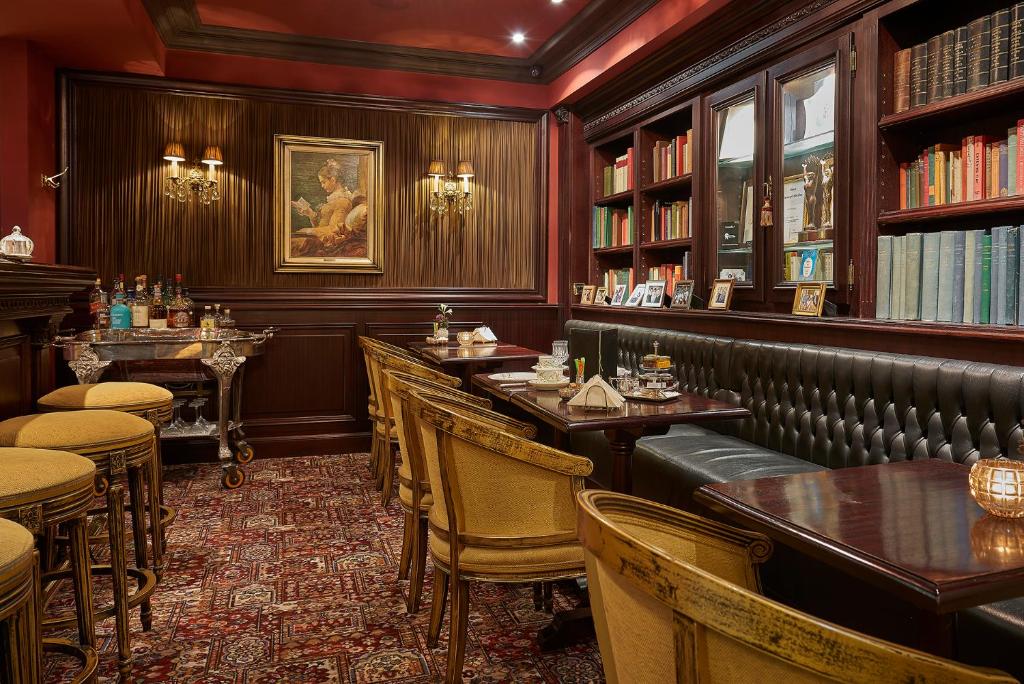 Posezení v ubytování Relais & Châteaux Hotel Heritage
