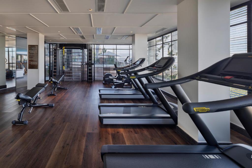 Fitness centrum a/nebo fitness zařízení v ubytování Mizpe Hayamim by Isrotel Exclusive
