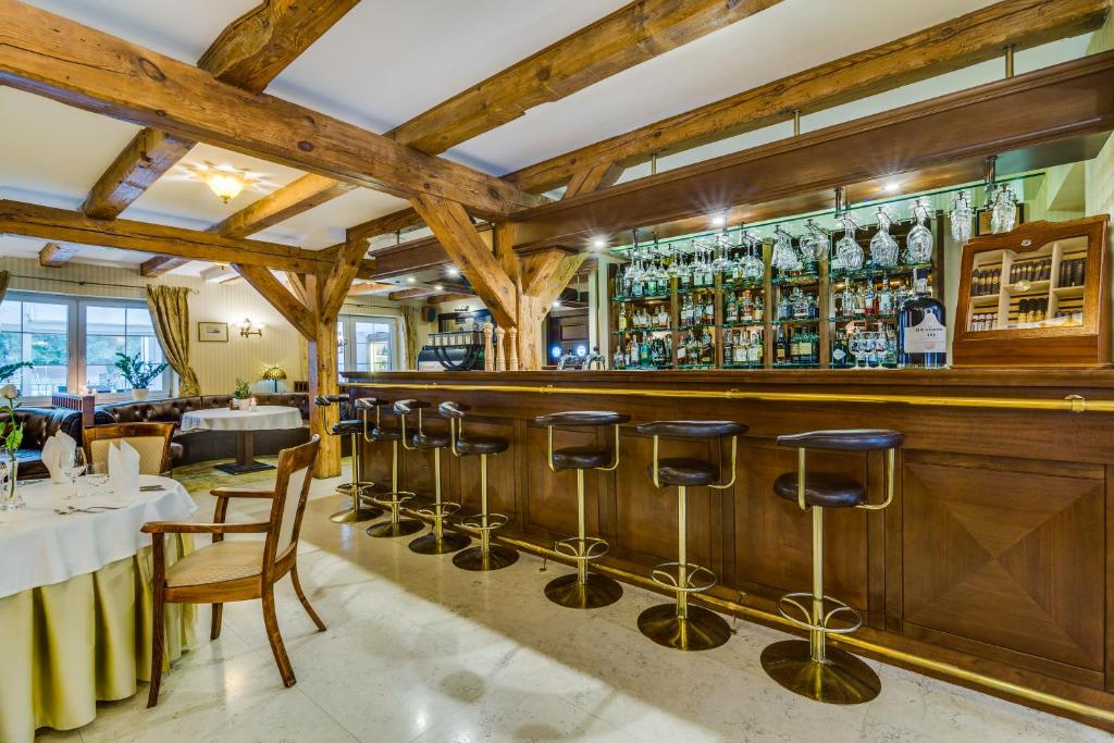 Lounge nebo bar v ubytování Hotel Lubicz