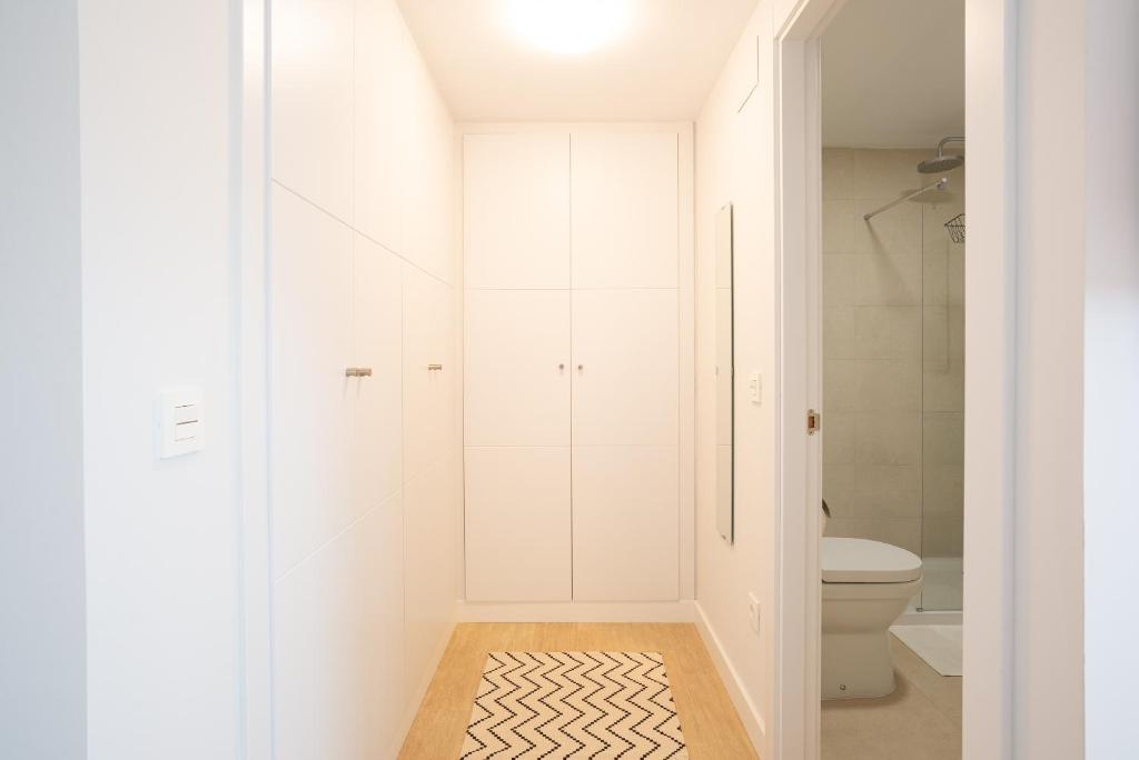 Koupelna v ubytování Seafront Duna Beach Luxury Apartment