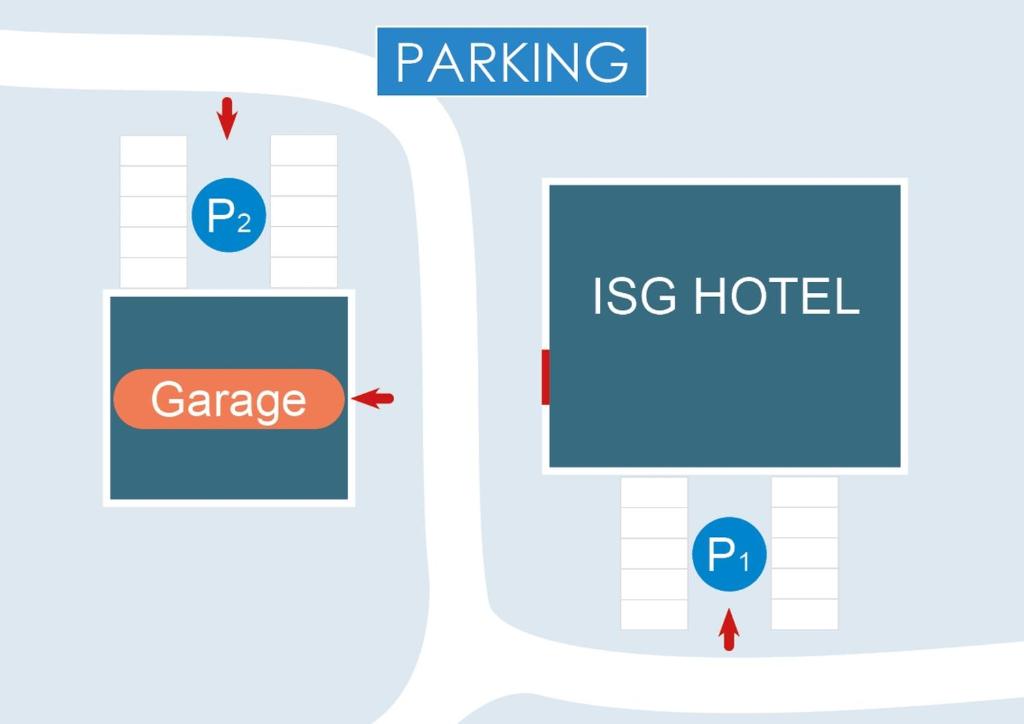 a diagram of an icg hotel with the isgc hotel at Hotel ISG Heidelberg in Heidelberg