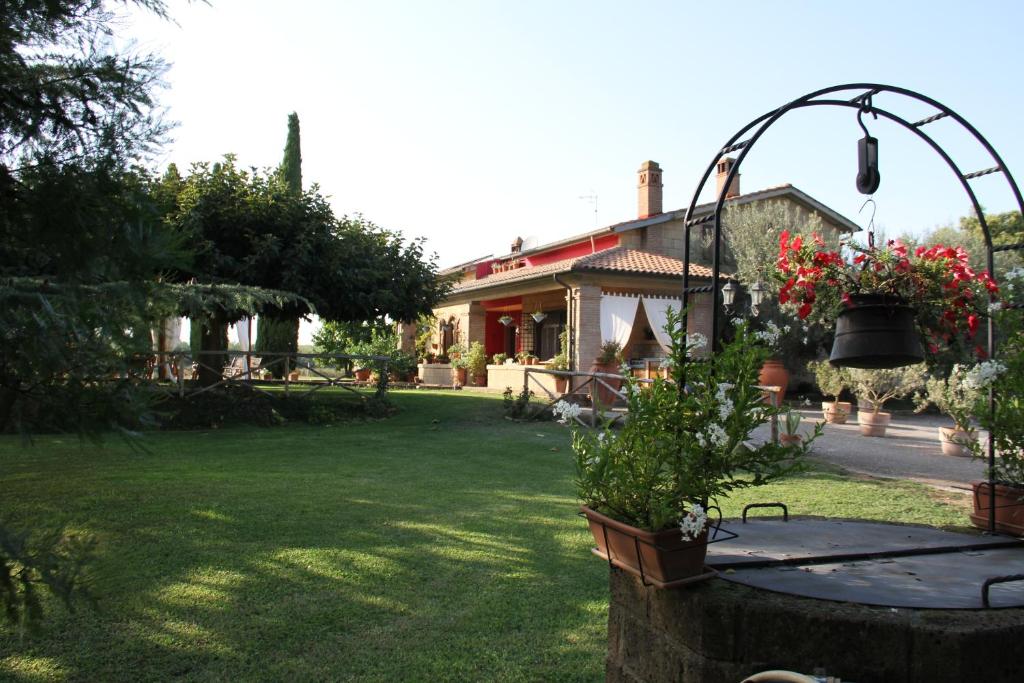 Zahrada ubytování A Casa di Amici