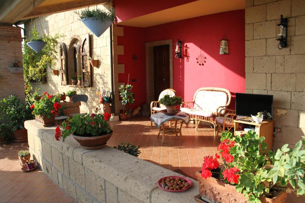 Zahrada ubytování A Casa di Amici