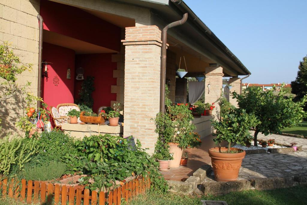 Zahrada ubytování A Casa di Amici