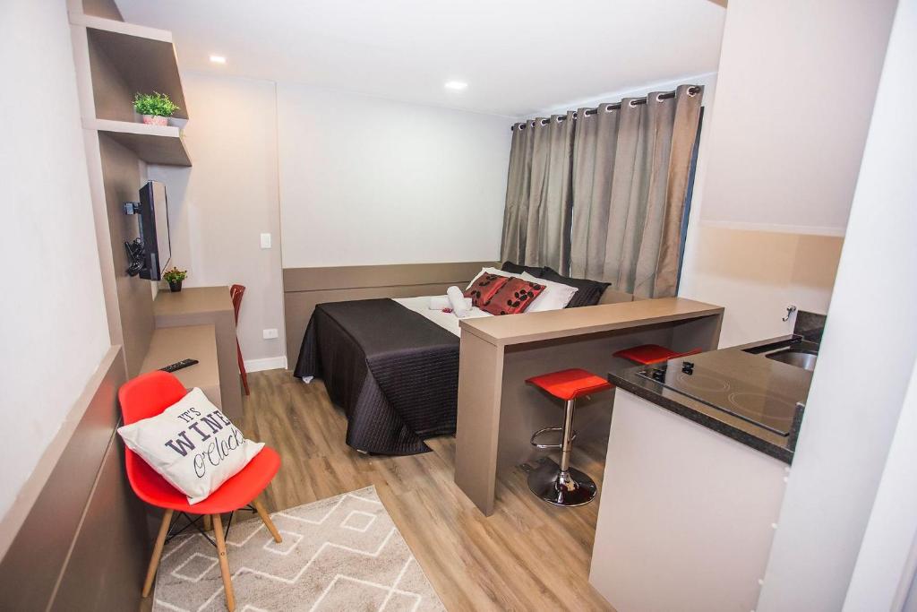Studio no Centro de Curitiba - ALL1119 - Housity