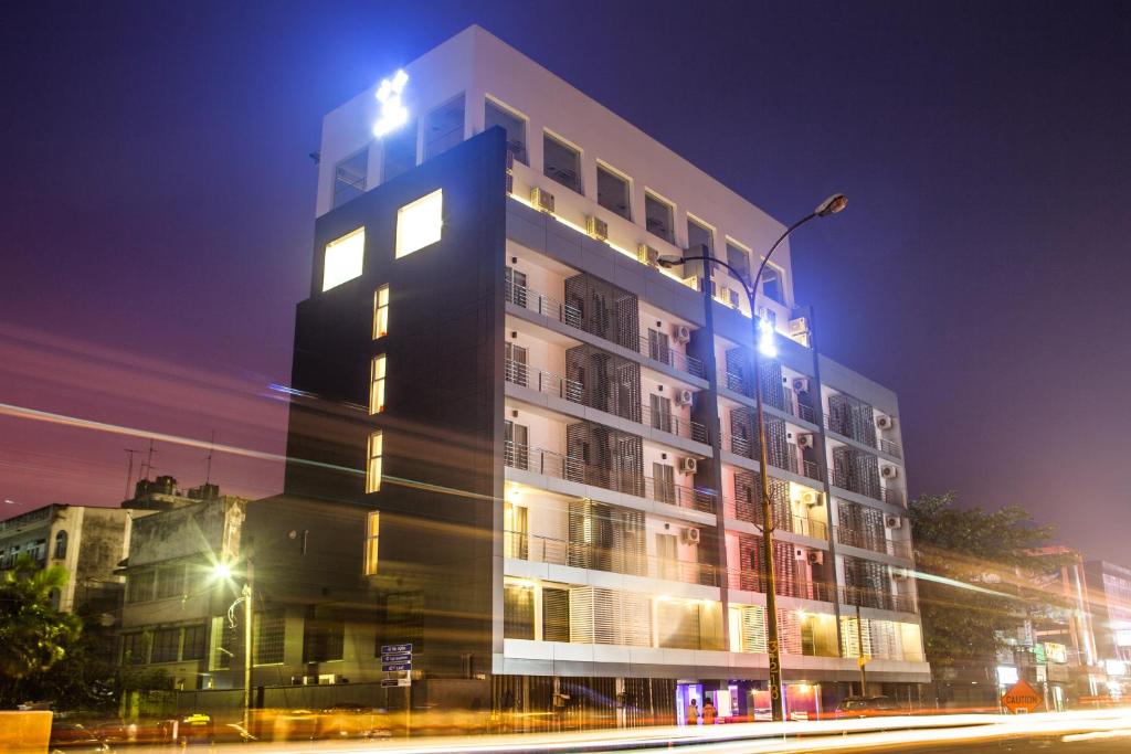 Budova, kde se hotel nachází