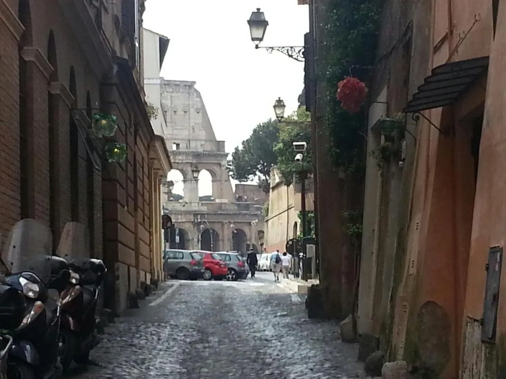 L'edera al Colosseo, Roma, Italy