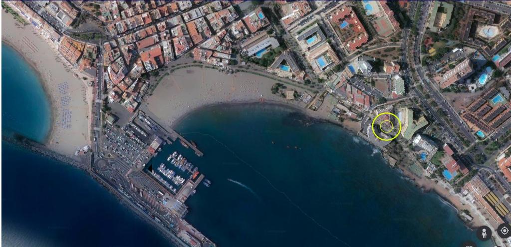Letecký snímek ubytování EL CARMEN beach apartment