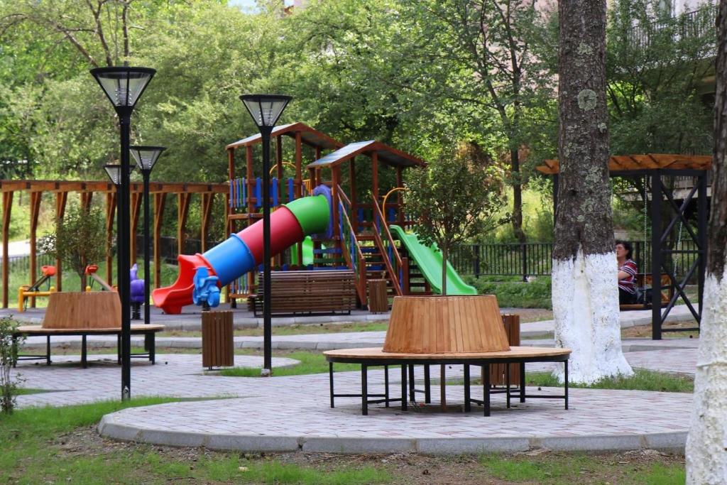 Herní místnost nebo prostor pro děti v ubytování Family Hotel Chino