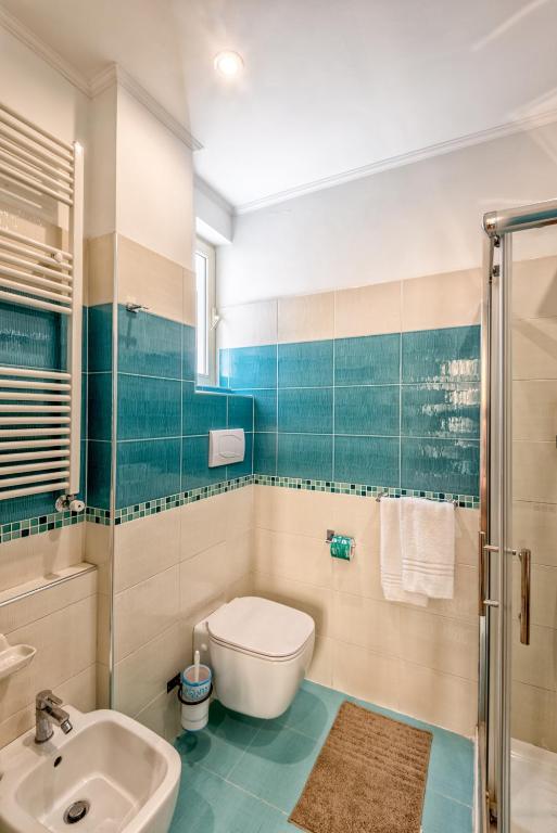 Koupelna v ubytování B&B Giacomino