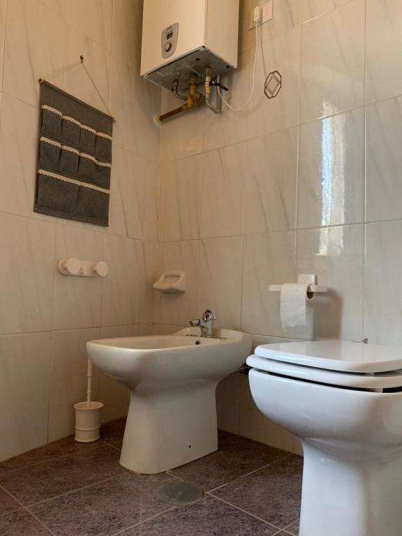 Koupelna v ubytování Casa di Giulietta