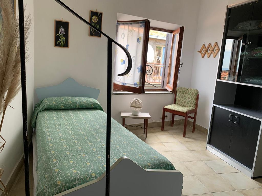 Postel nebo postele na pokoji v ubytování Casa di Giulietta