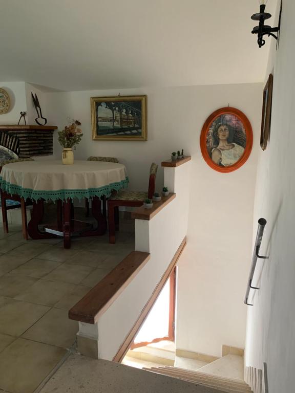 Posezení v ubytování Casa di Giulietta