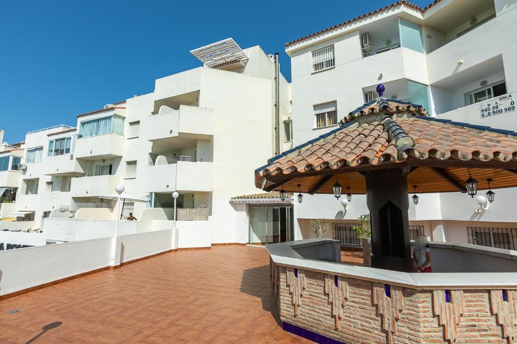 Balkón alebo terasa v ubytovaní Two bedroom penthouse in Torremuelle Benalmádena