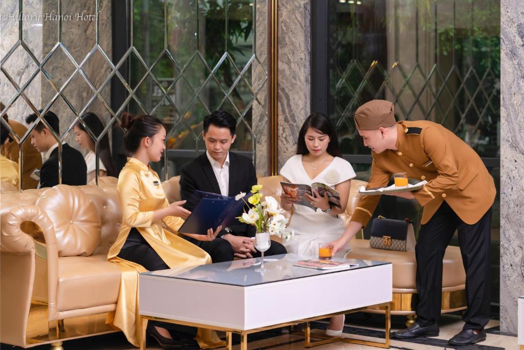 Hosté ubytování Hillary Hanoi Hotel