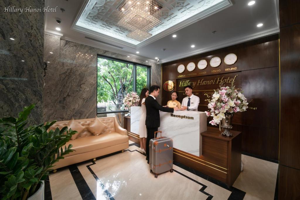 Hosté ubytování Hillary Hanoi Hotel