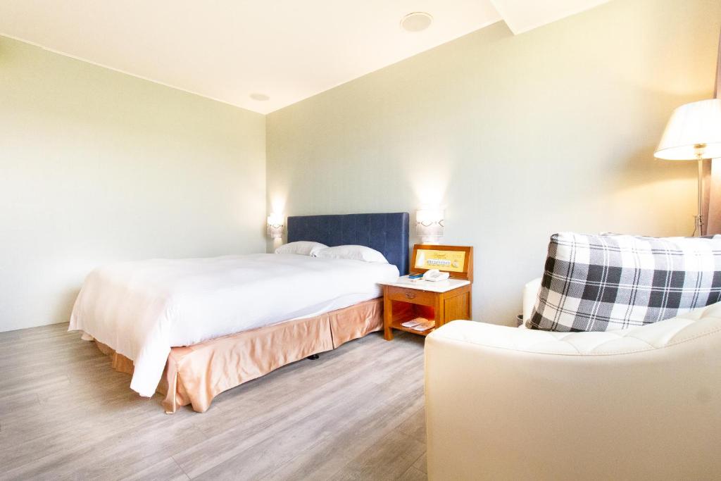 Postel nebo postele na pokoji v ubytování Daniel Motel