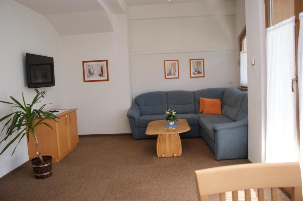 Posezení v ubytování Hotel Garni Jennewein
