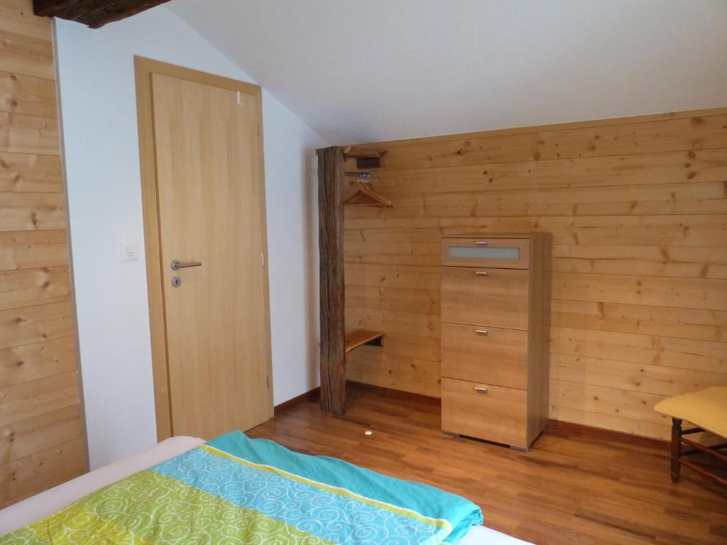 Postel nebo postele na pokoji v ubytování Chalet Samson