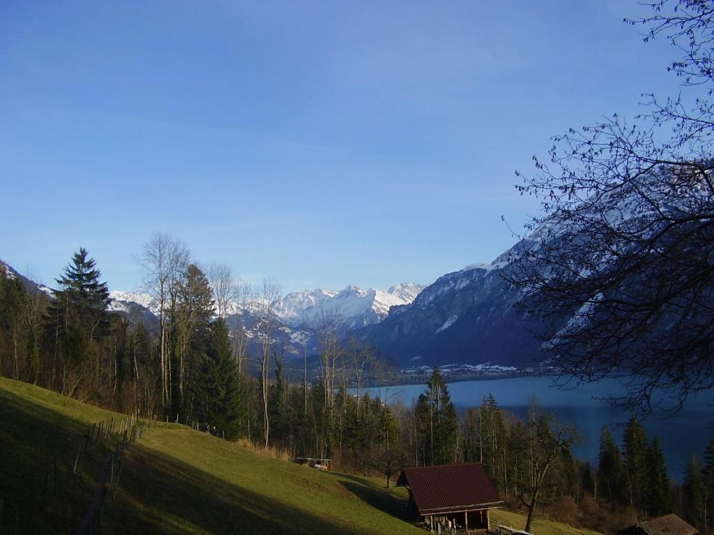 Paisaje cerca de este chalet de montaña