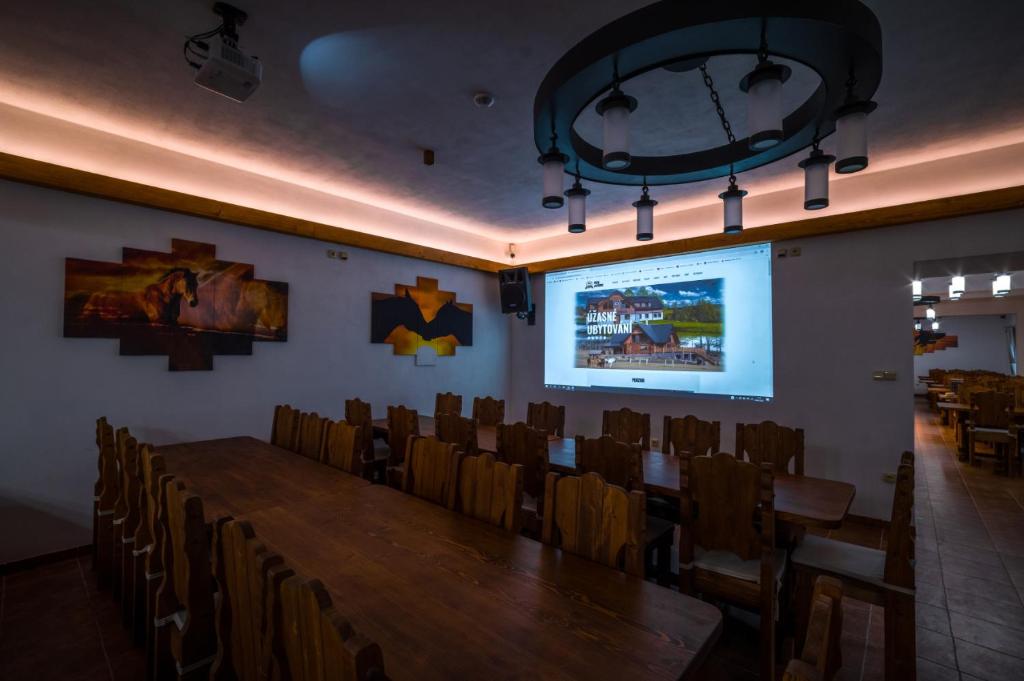 Konferenční prostory v ubytování Ranch Jestřebice