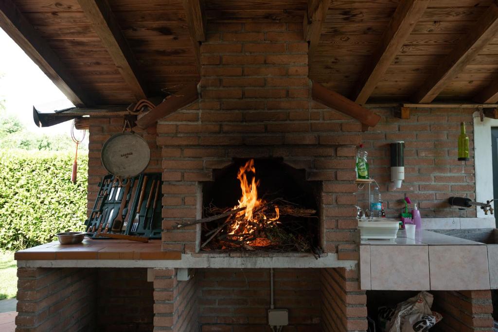 Gril pre hostí v ubytovaní bed & breakfast