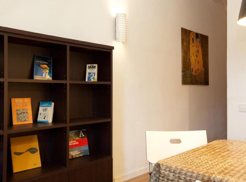 The library in Az apartmant