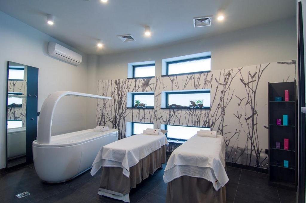 Kúpeľňa v ubytovaní Hotel Barczyzna Medical Spa