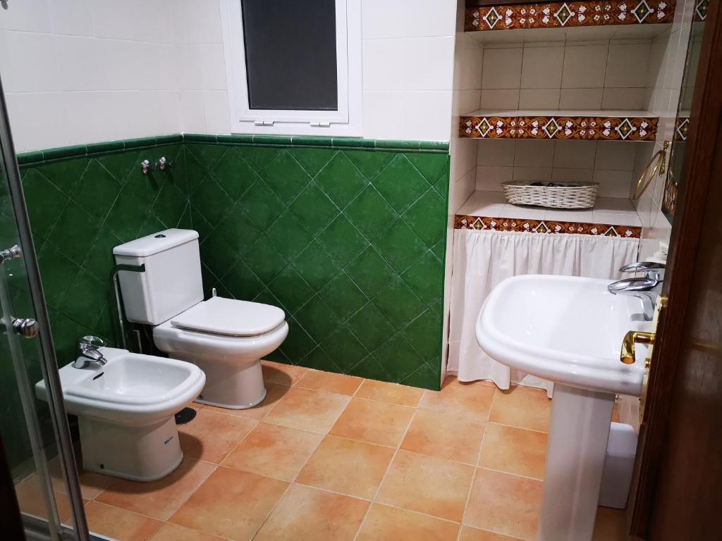 Kúpeľňa v ubytovaní Apartamento bonito y bien ubicado en el Soho de Málaga.