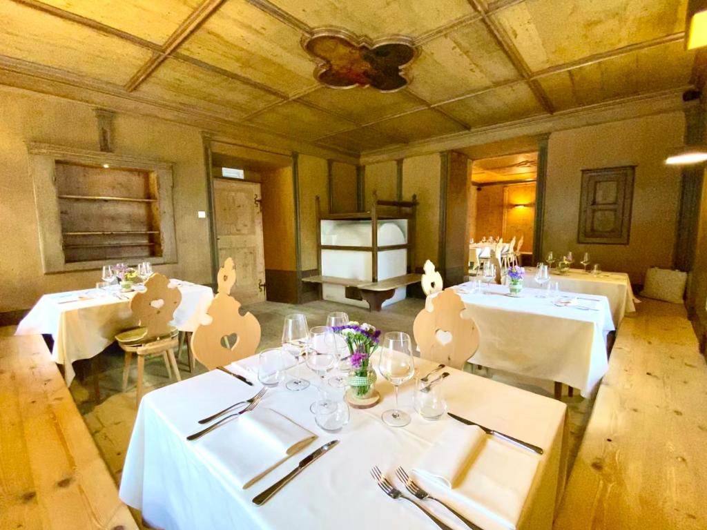 Restaurace v ubytování Rifugio Ospitale