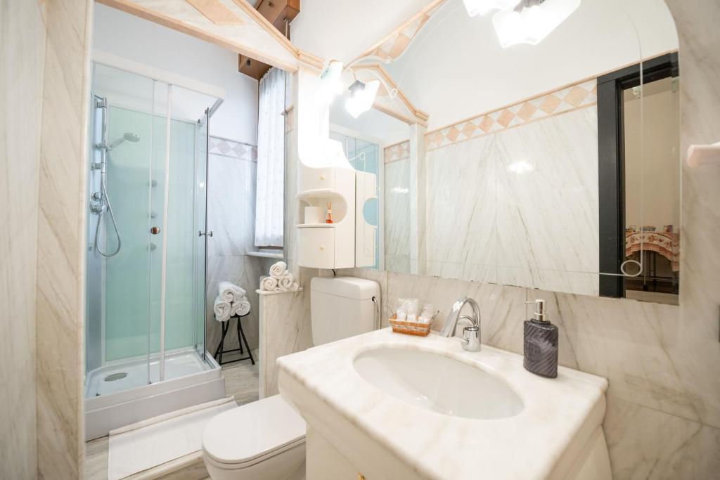 Kúpeľňa v ubytovaní B&B Family First