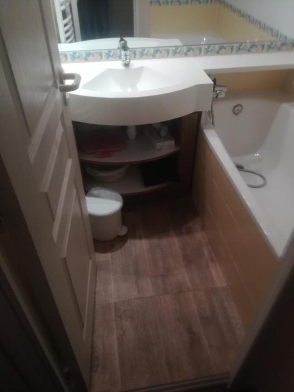 Koupelna v ubytování Avoriaz cocooning