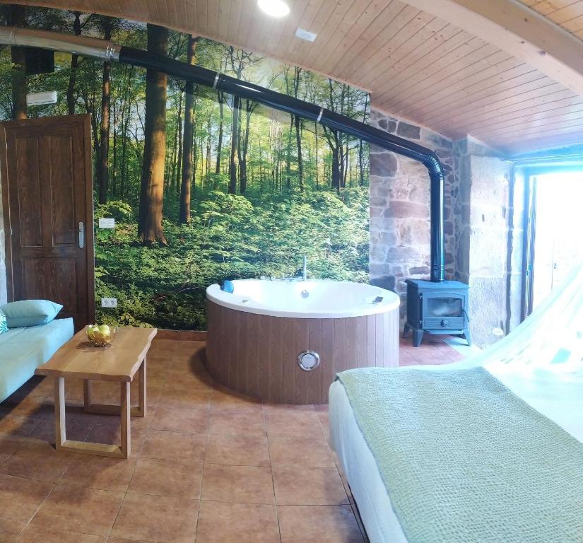 Fotografia z galérie ubytovania REMANSO DE TRASFONTAO "Casa do Campo" v destinácii Silleda