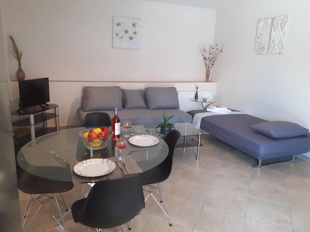Posezení v ubytování Vasiliki Residence