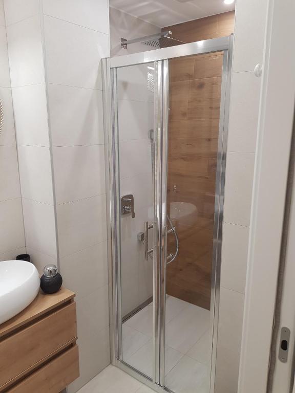 Łazienka w obiekcie MarSim Lux apartman Zagreb