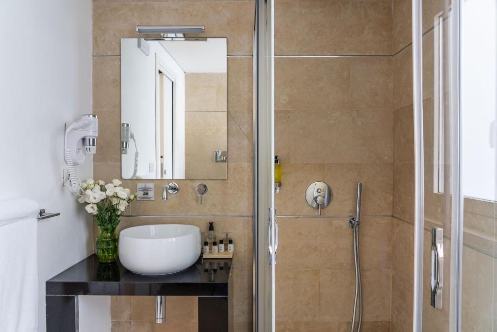 Kúpeľňa v ubytovaní Re Dionisio Luxury Suites