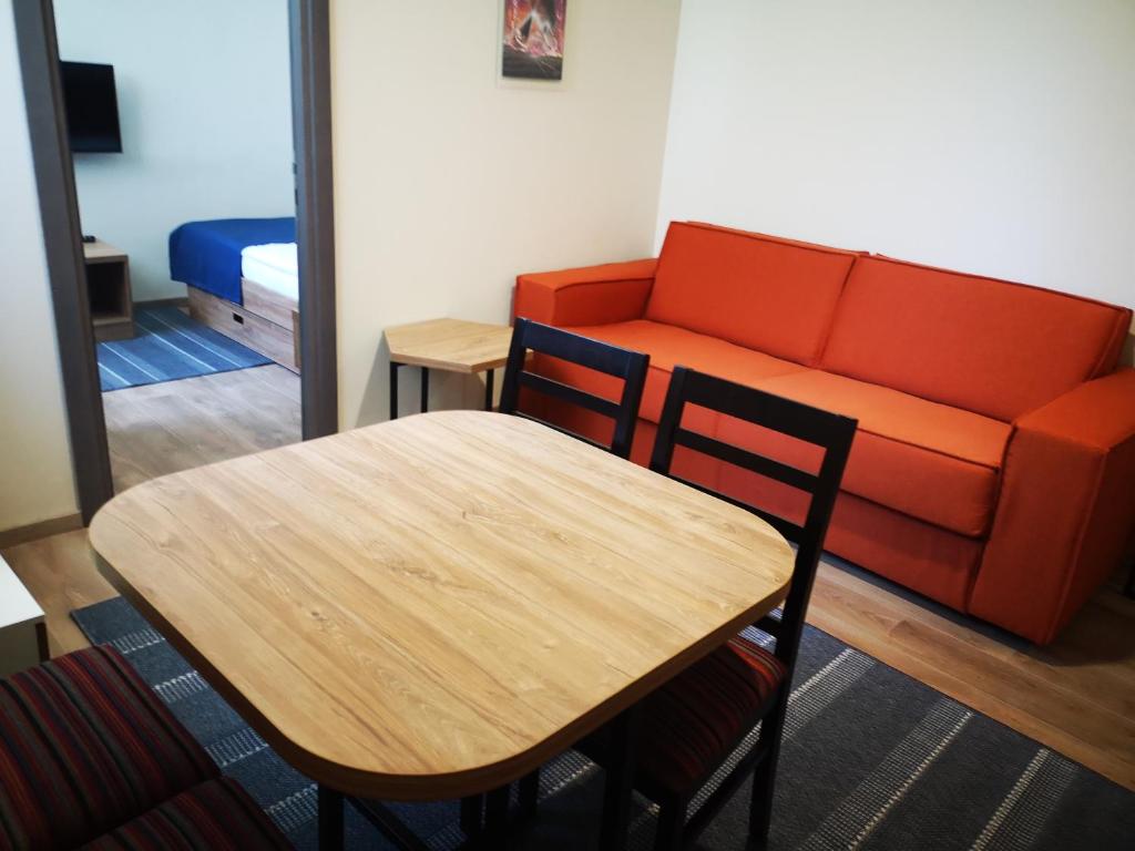 Posezení v ubytování Apartments&Camping ZIP