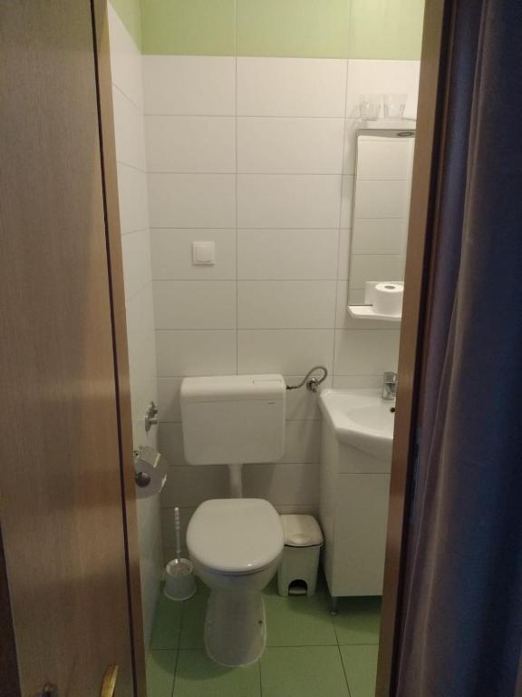 Koupelna v ubytování Guesthouse Marinovic