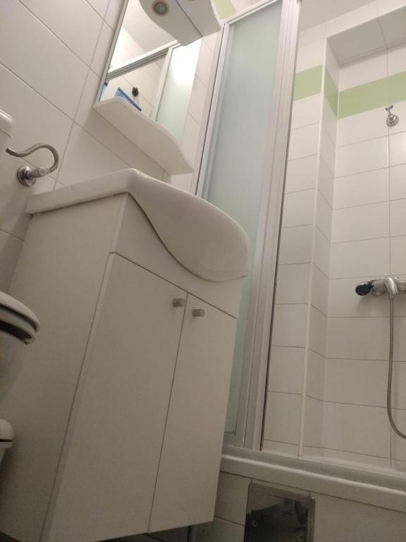 Koupelna v ubytování Guesthouse Marinovic