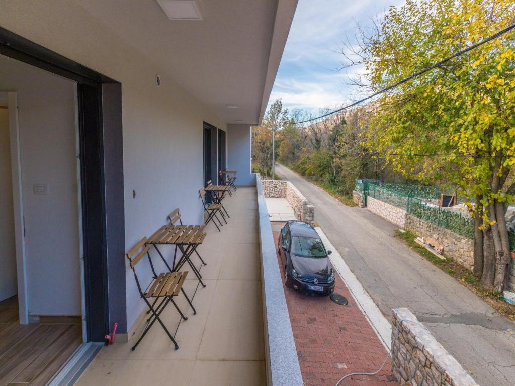 Balkón nebo terasa v ubytování Villa Adry