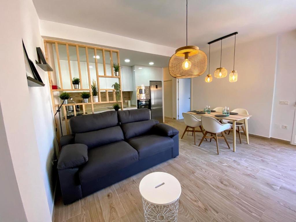Posezení v ubytování Santa Bárbara by Albir Proper Properties
