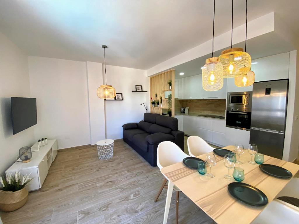 Kuchyň nebo kuchyňský kout v ubytování Santa Bárbara by Albir Proper Properties